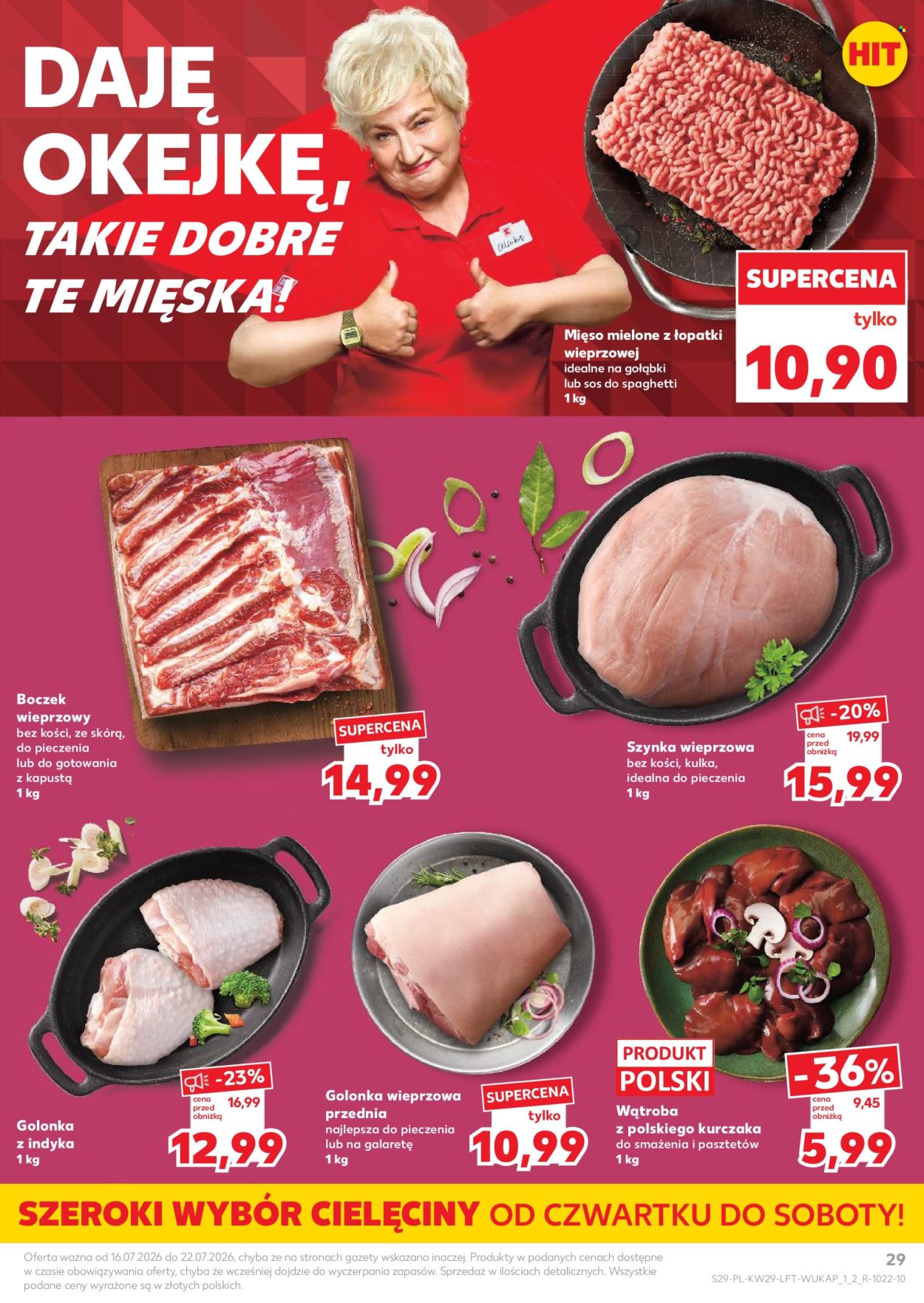 Leták Kaufland - 16.7.2026 - 22.7.2026. Strana 29
