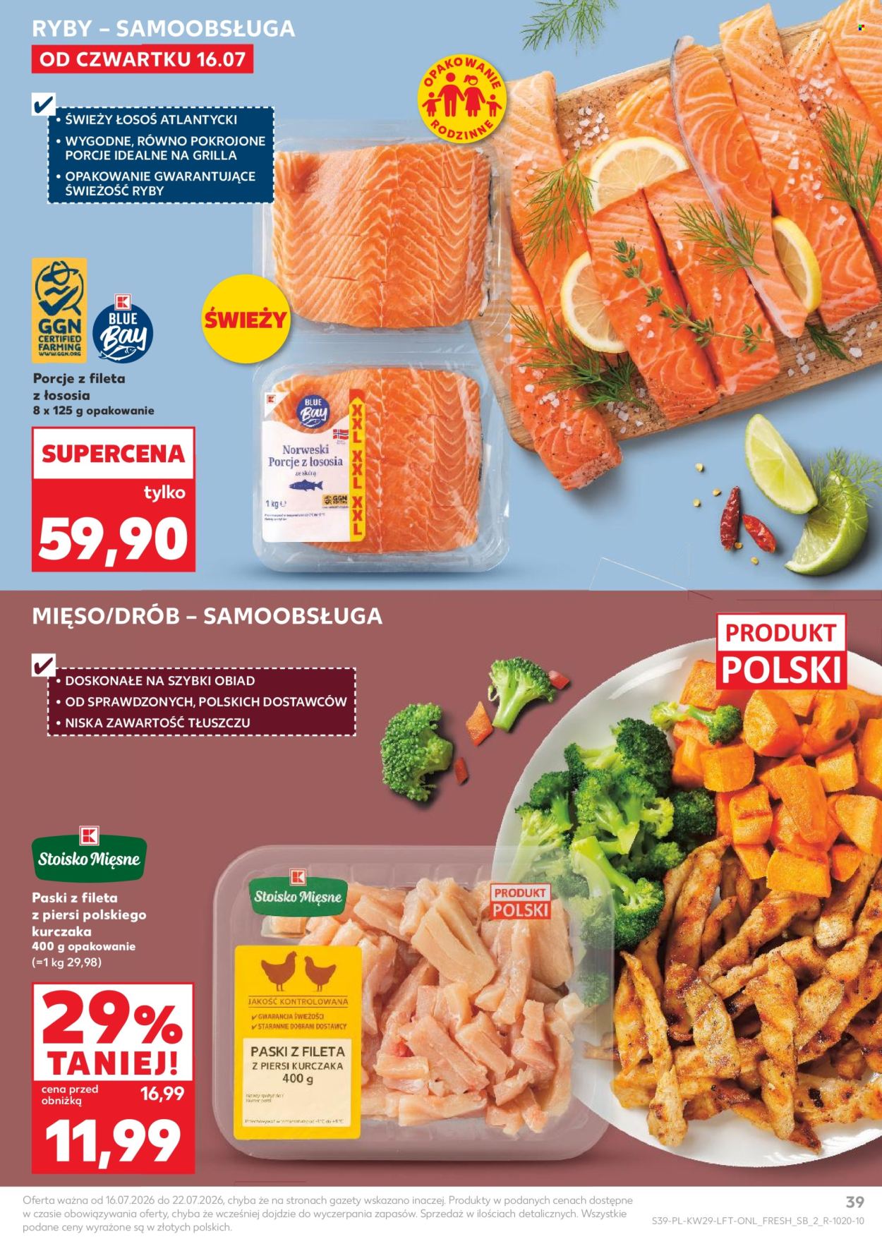 Leták Kaufland - 16.7.2026 - 22.7.2026. Strana 39
