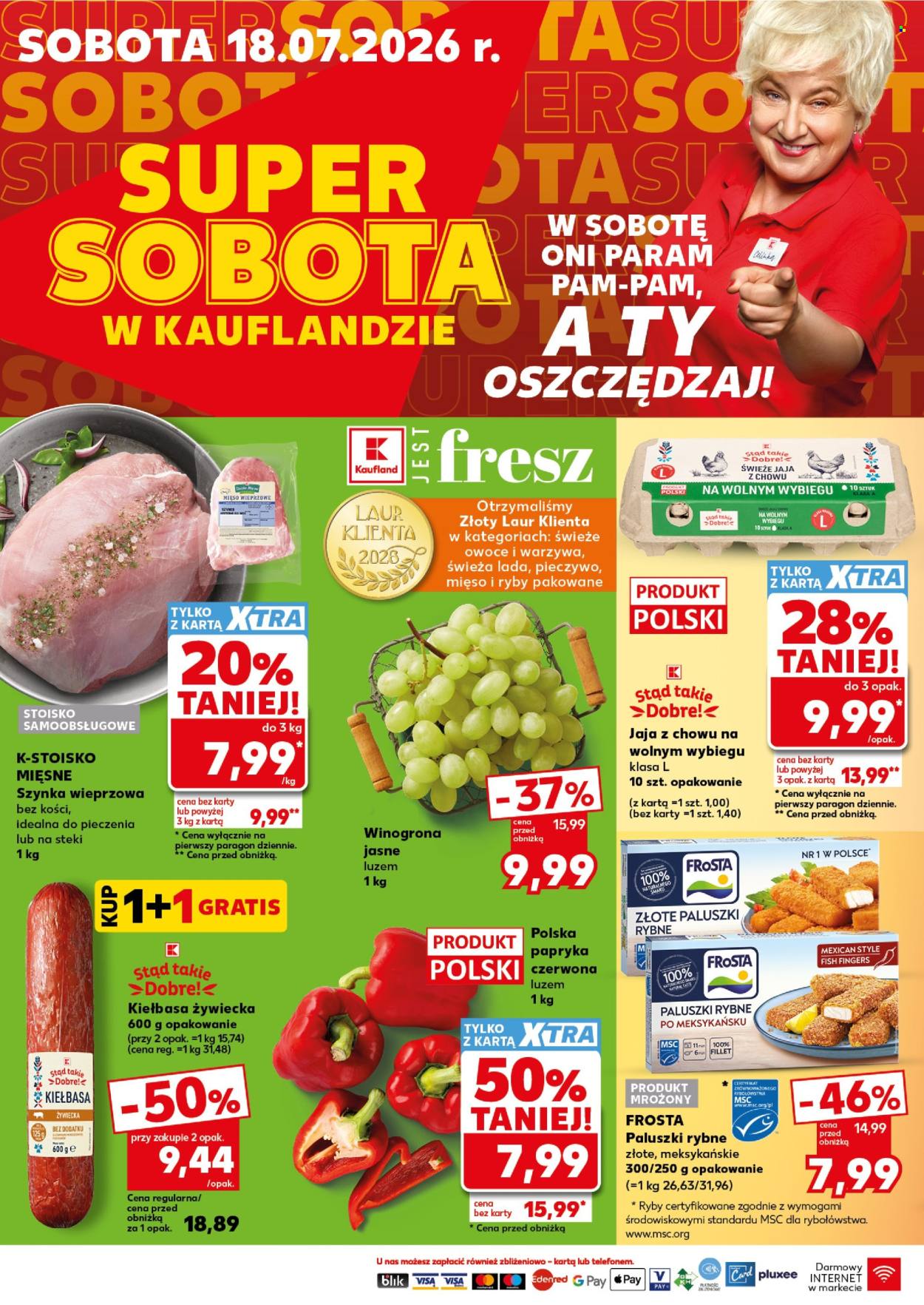 Leták Kaufland - 16.7.2026 - 22.7.2026. Strana 26