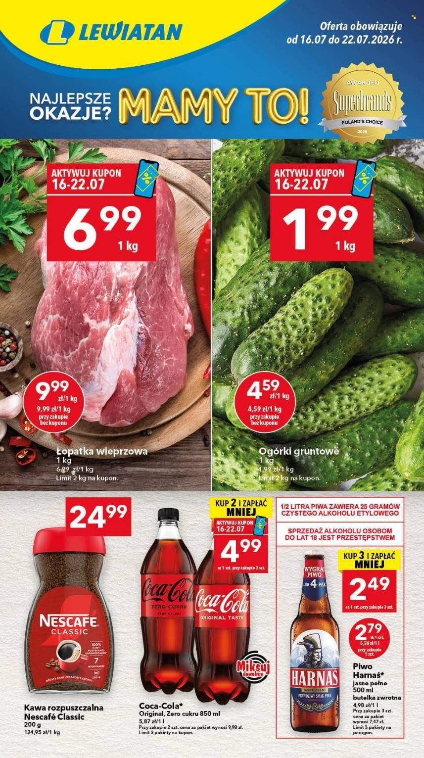 Gazetka Lewiatan - 16.07.2026 - 22.07.2026. Strona 1