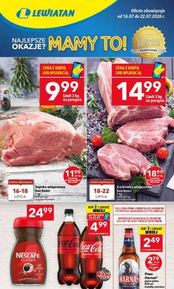 Gazetka Lewiatan - 16.07.2026 - 22.07.2026.