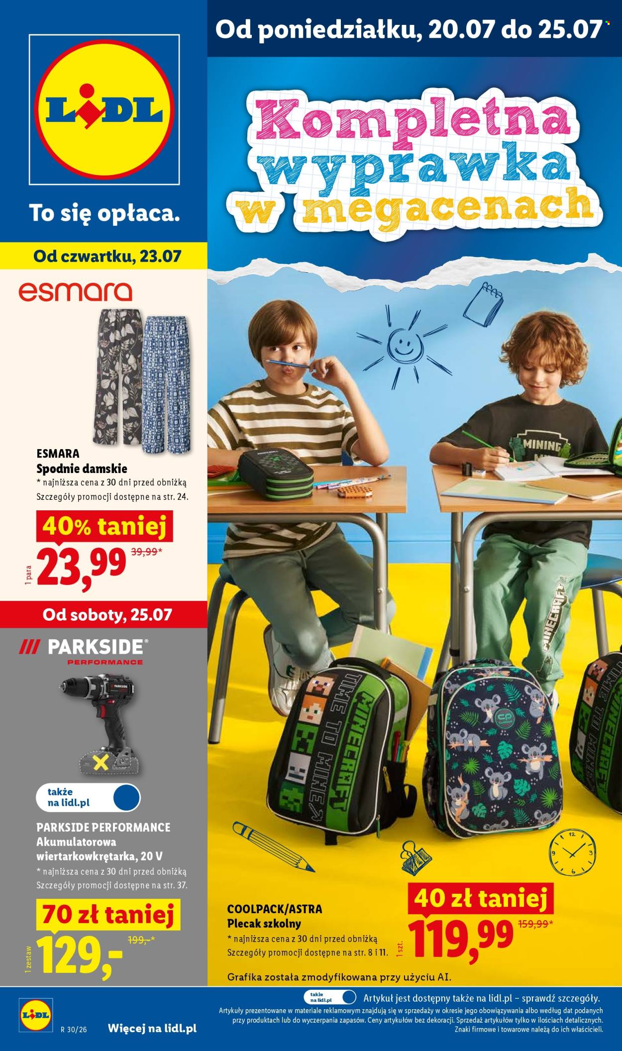 Gazetka Lidl. Strona 1