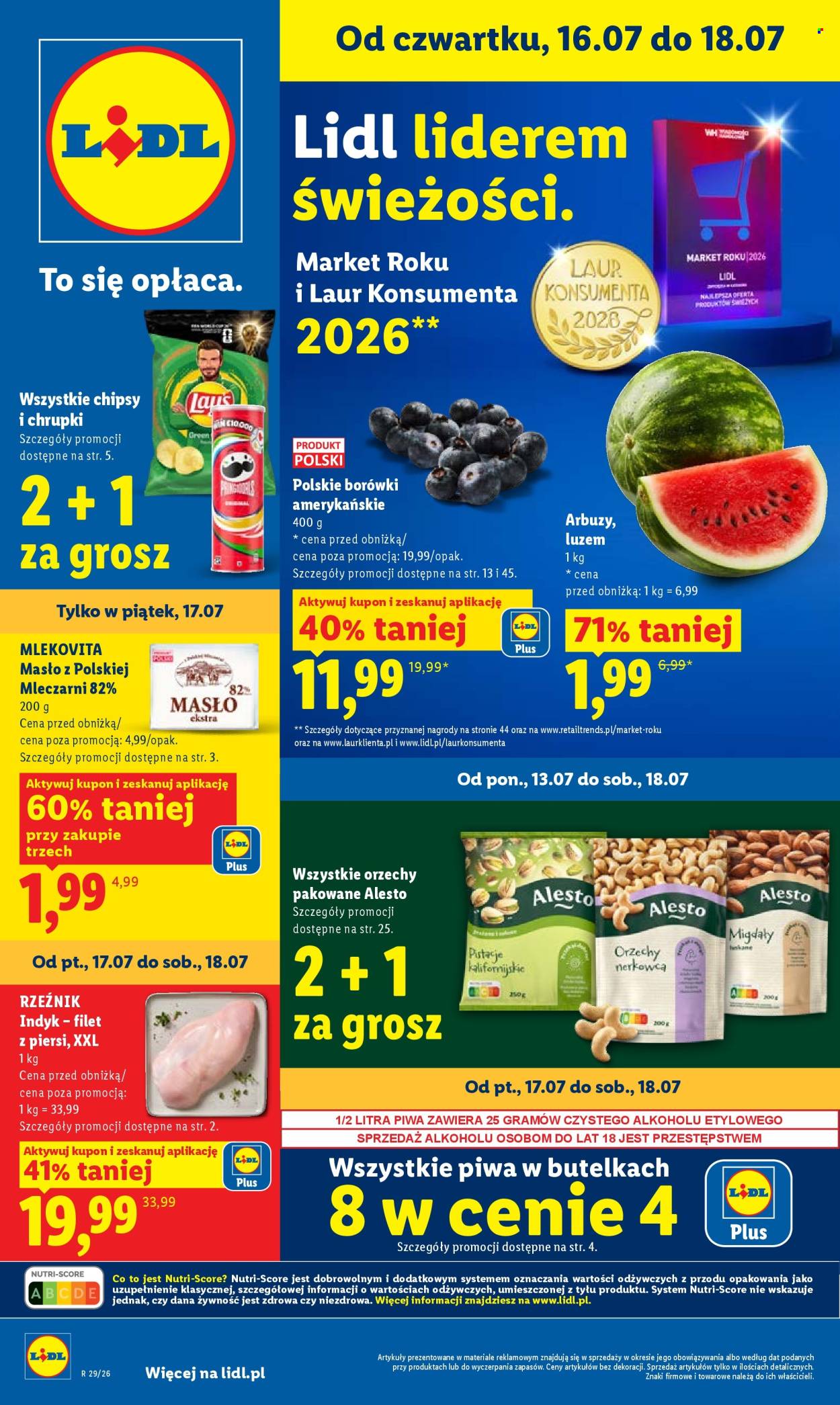 Gazetka Lidl - 16.07.2026 - 18.07.2026. Strona 1