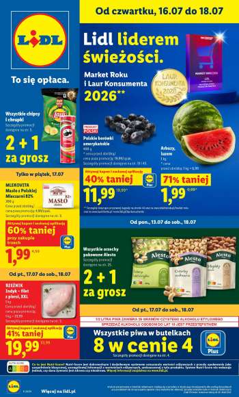 Gazetka Lidl - 16.07.2026 - 18.07.2026.