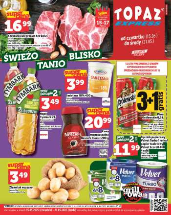 Gazetka Topaz - 15.07.2026 - 21.07.2026.