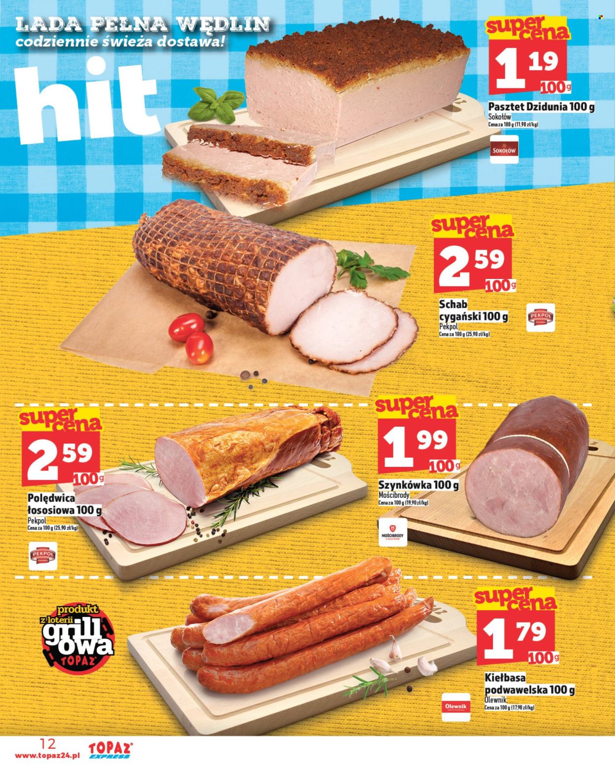 Gazetka Topaz - 15.07.2026 - 21.07.2026. Strona 12