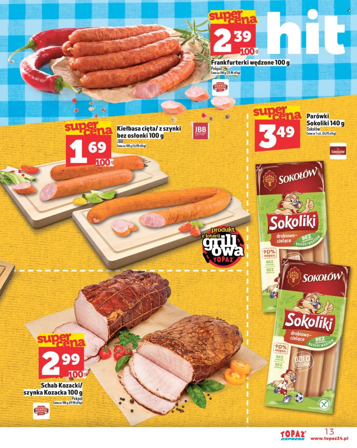 Gazetka Topaz - 15.07.2026 - 21.07.2026. Strona 13