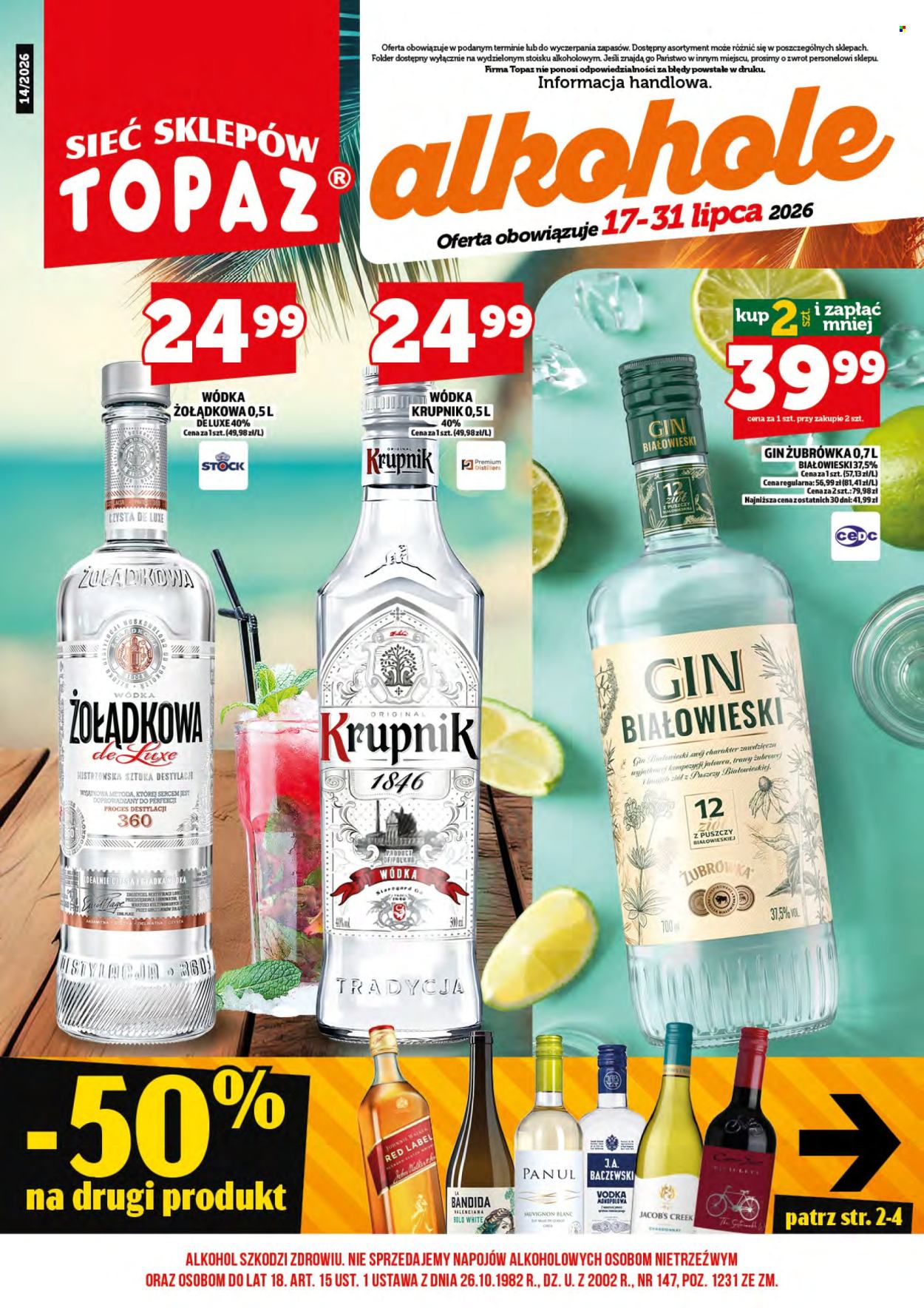 Gazetka Topaz - 17.07.2026 - 31.07.2026. Strona 3