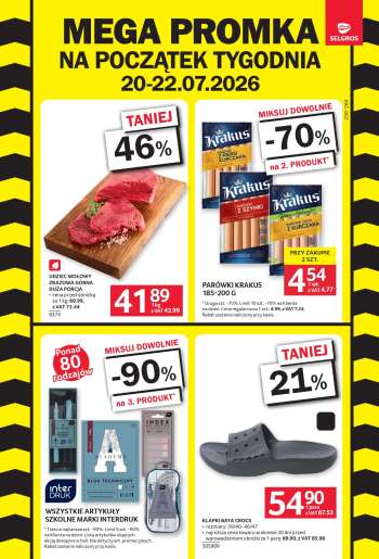 Gazetka Selgros - 20.07.2026 - 22.07.2026.