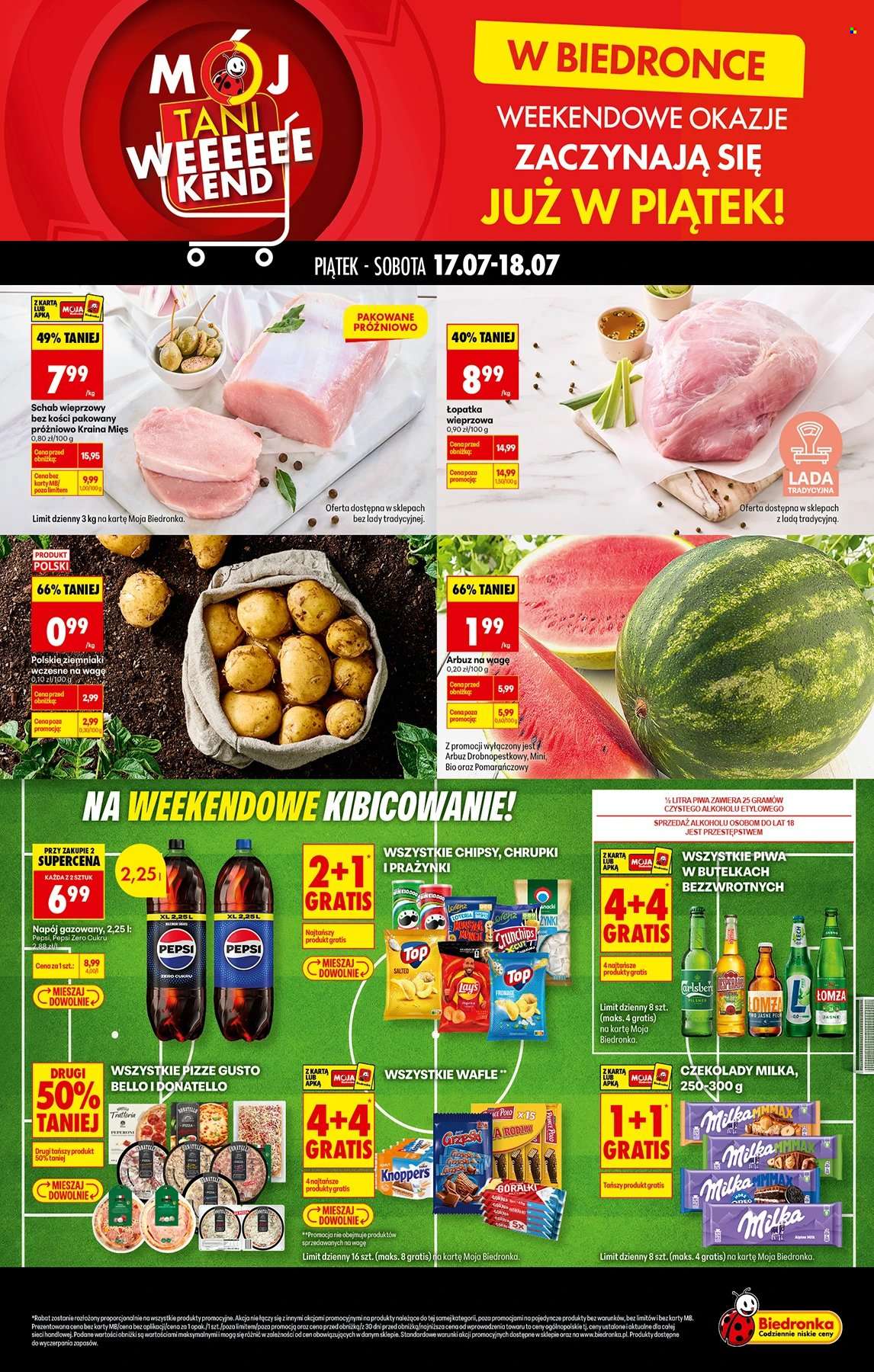 Gazetka Biedronka - 17.07.2026 - 18.07.2026. Strona 1