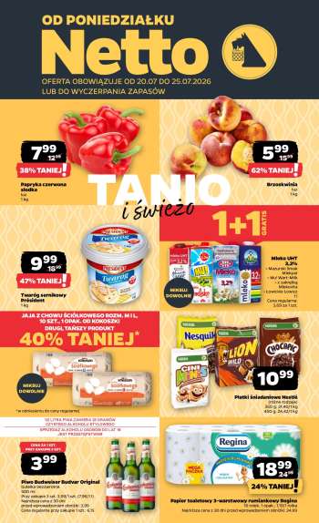 Gazetka Netto - 20.07.2026 - 25.07.2026.