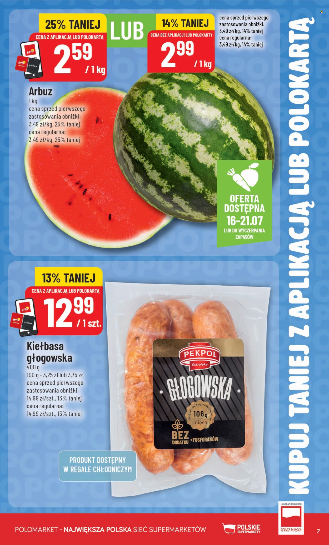 Leták Polomarket - 15.7.2026 - 21.7.2026. Strana 7