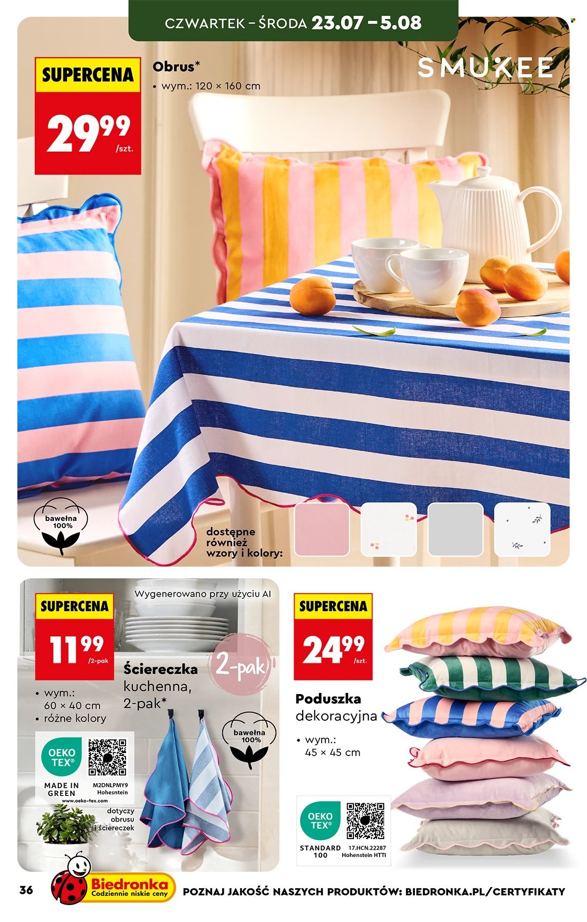 Gazetka Biedronka - 20.07.2026 - 5.08.2026. Strona 36
