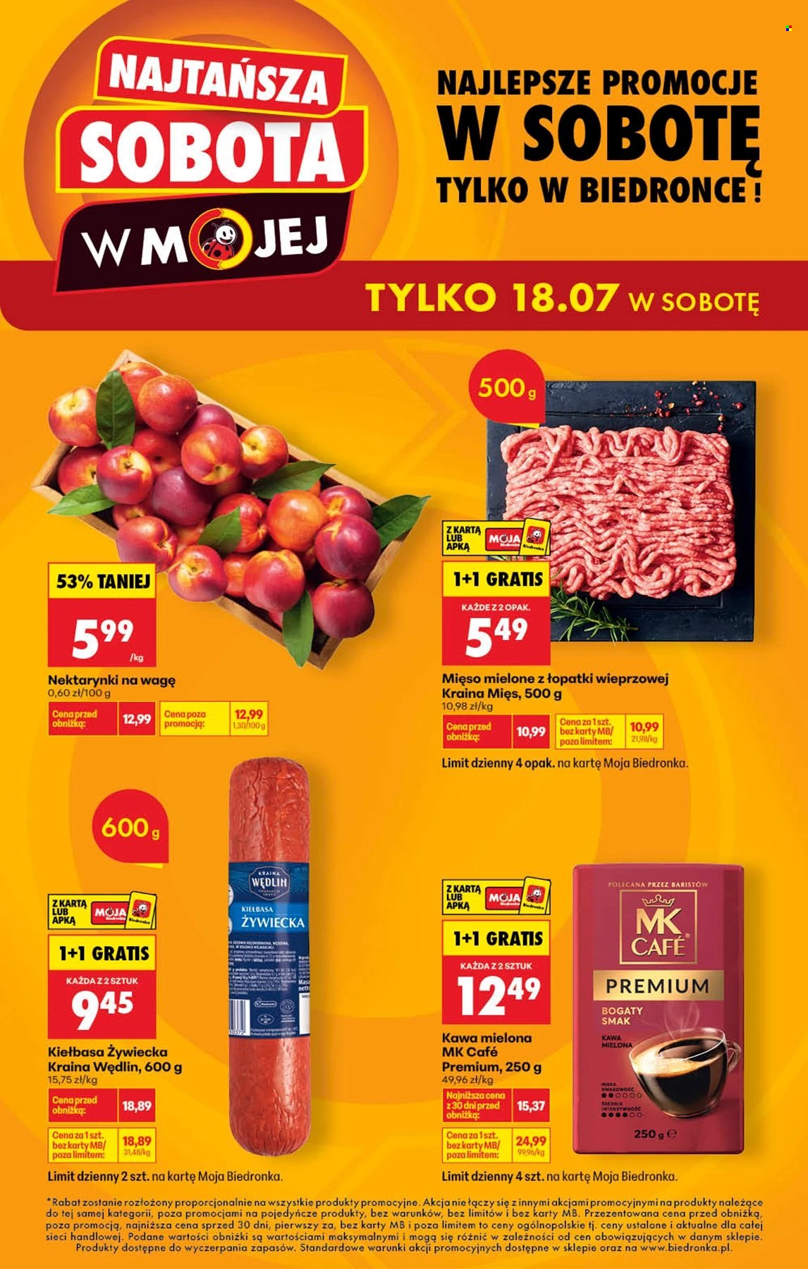 Gazetka Biedronka - 18.07.2026 - 18.07.2026. Strona 1