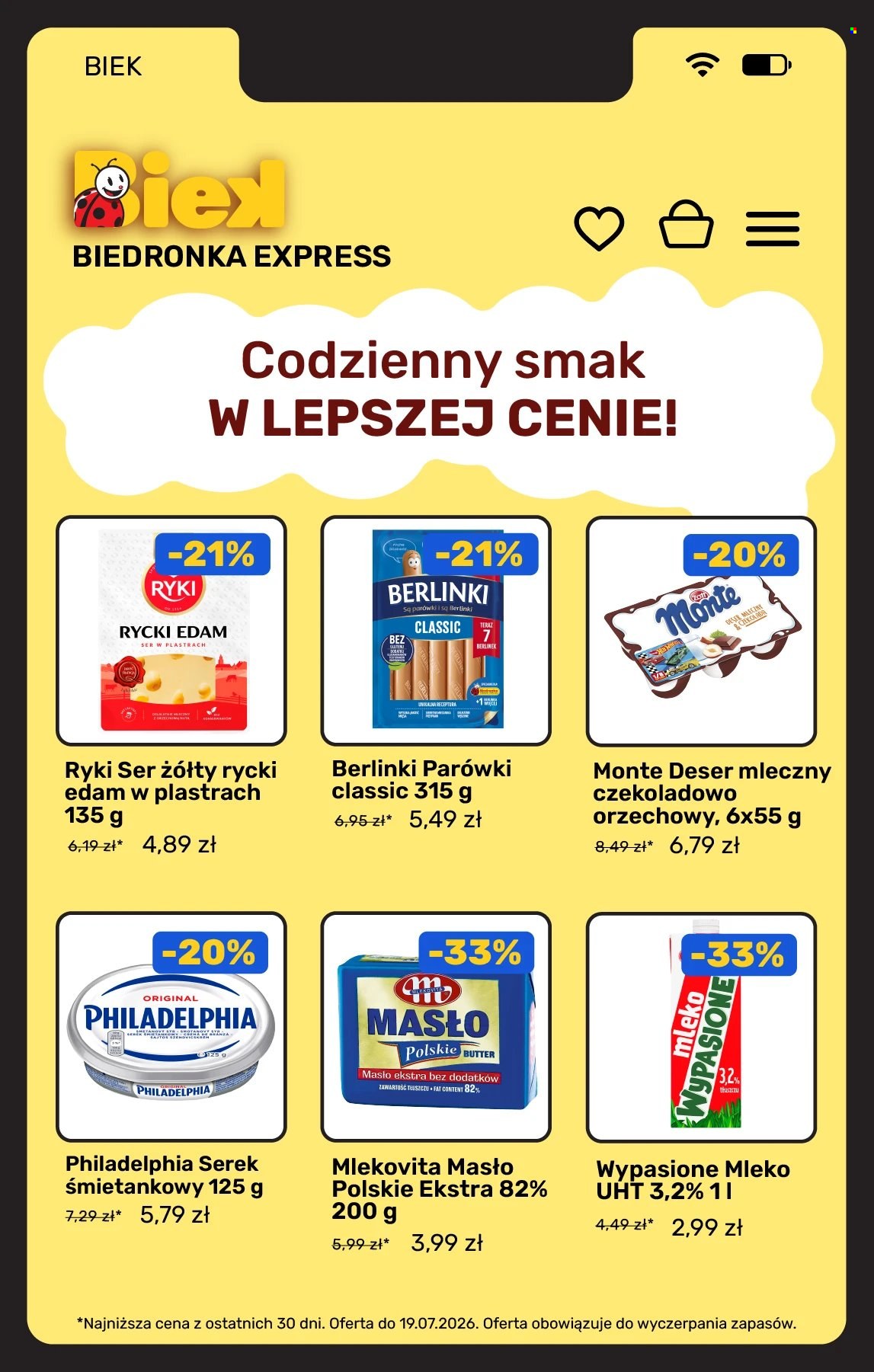 Leták Biedronka - 17.7.2026 - 19.7.2026. Strana 8
