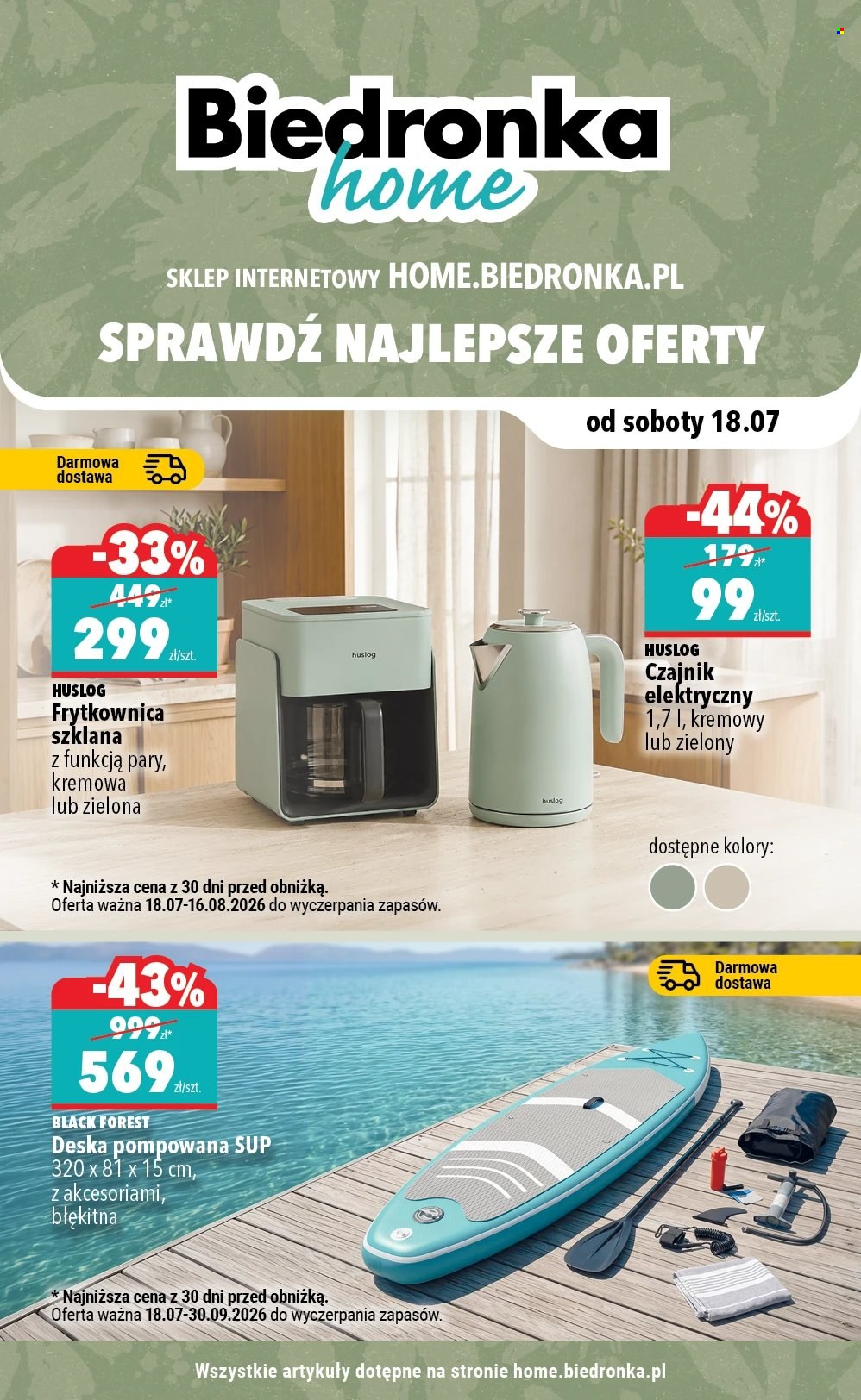 Gazetka Biedronka - 18.07.2026 - 15.08.2026. Strona 1
