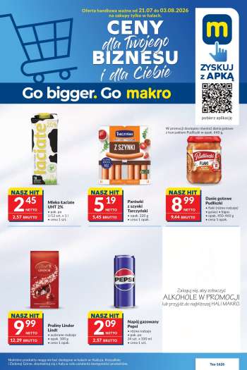Gazetka Makro - 21.07.2026 - 3.08.2026.