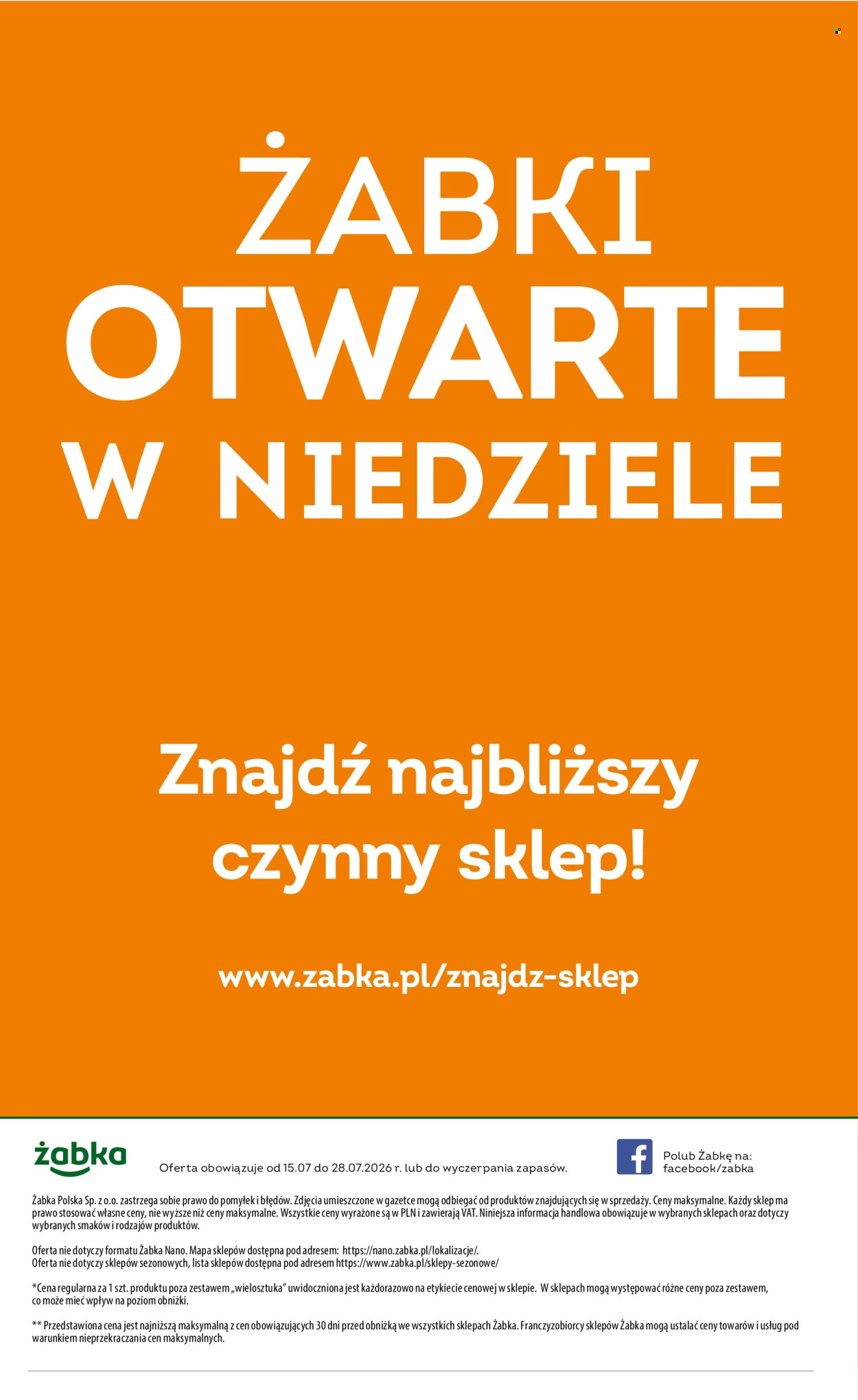Gazetka Żabka - 15.07.2026 - 28.07.2026. Strona 16