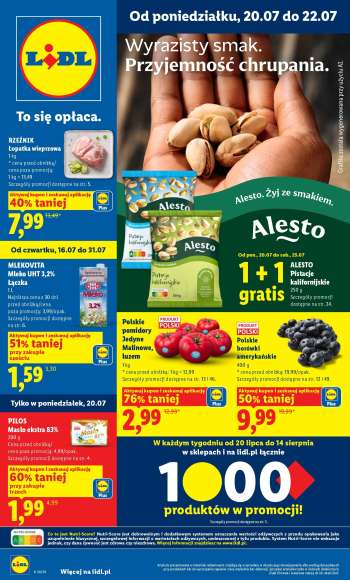 Gazetka Lidl - 20.07.2026 - 22.07.2026.