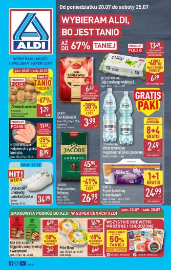 Gazetka ALDI - 20.07.2026 - 25.07.2026.