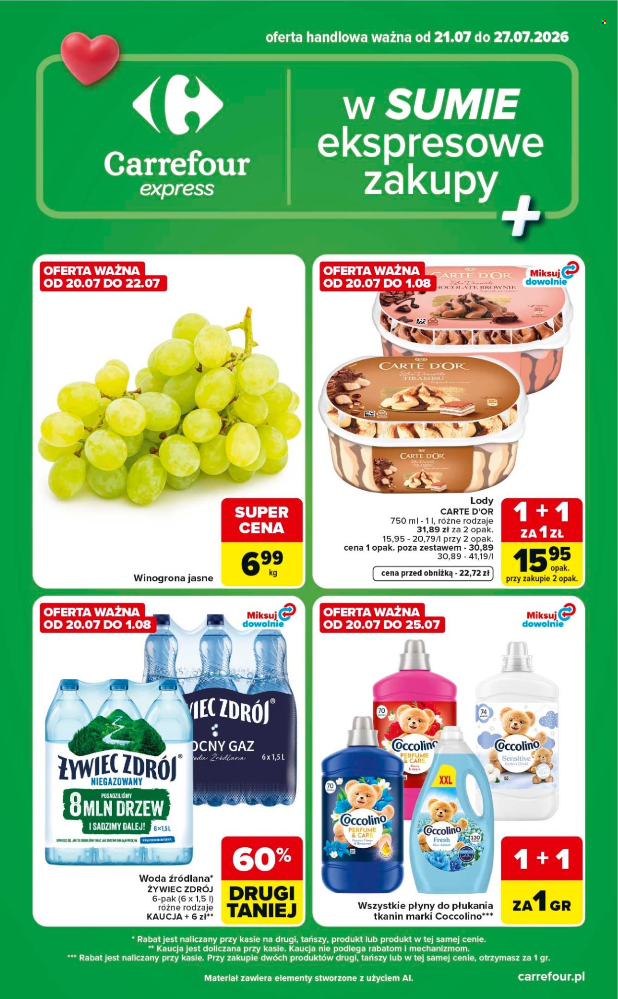 Gazetka Carrefour Express - 21.07.2026 - 27.07.2026. Strona 1