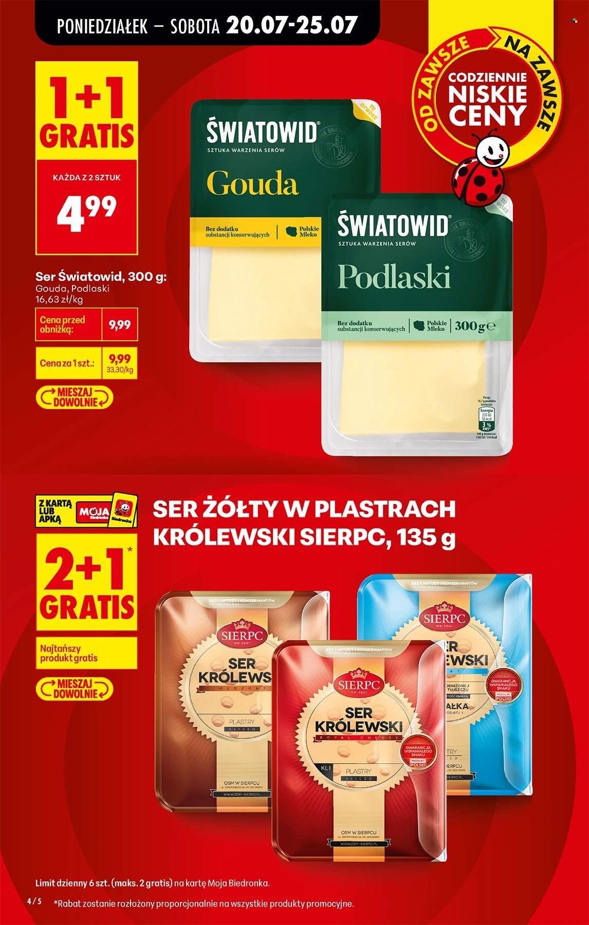Gazetka Biedronka - 20.07.2026 - 25.07.2026. Strona 4