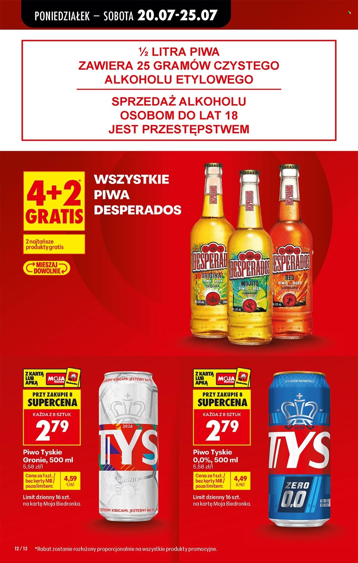 Gazetka Biedronka - 20.07.2026 - 25.07.2026. Strona 12