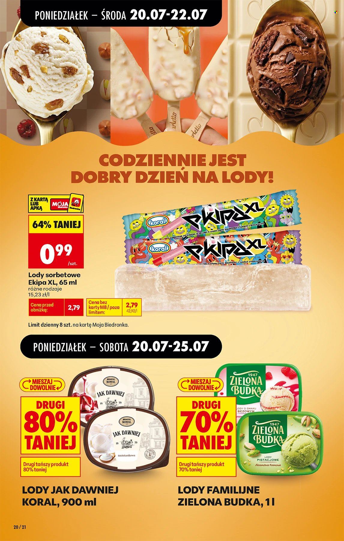 Gazetka Biedronka - 20.07.2026 - 25.07.2026. Strona 20