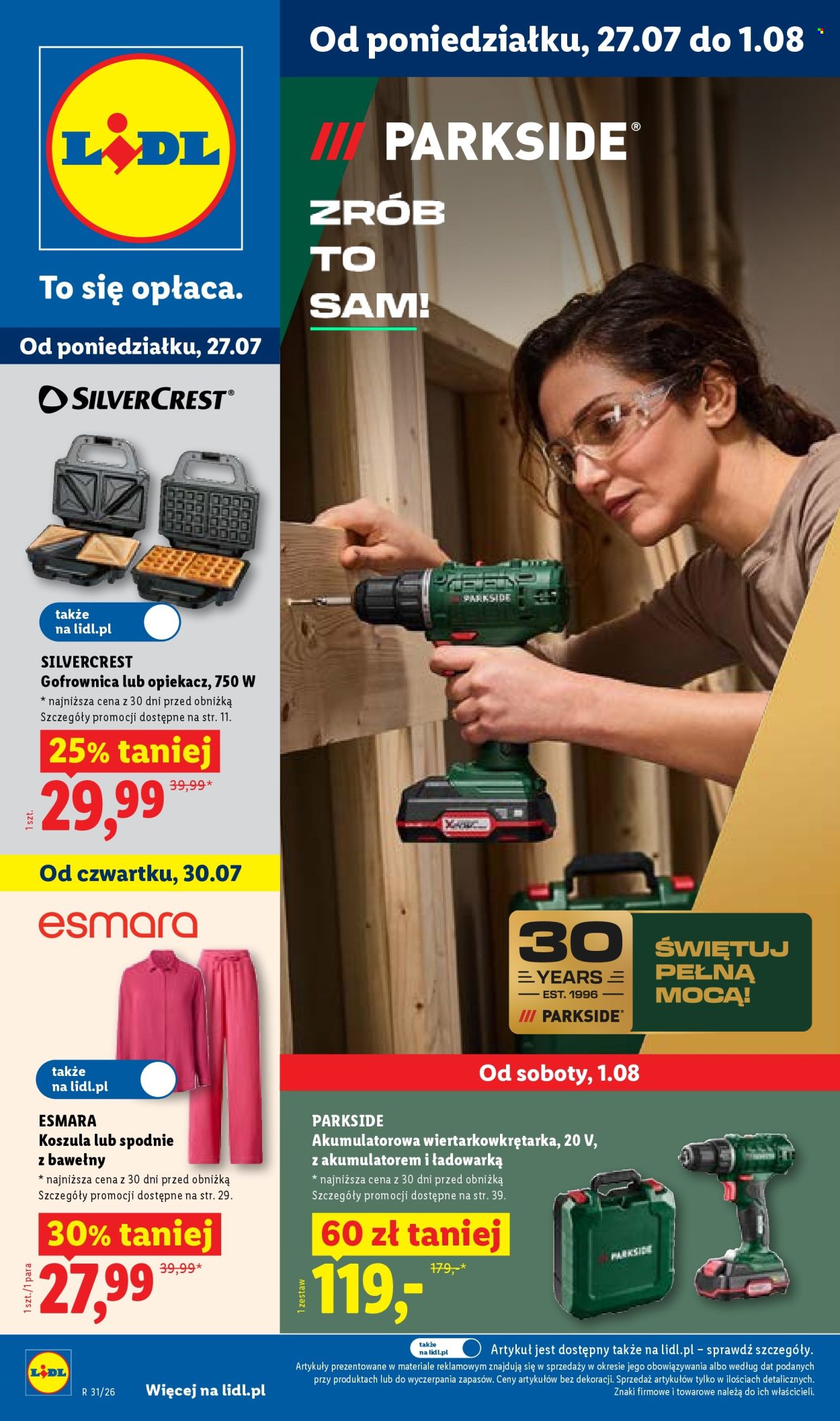 Gazetka Lidl - 27.07.2026 - 1.08.2026. Strona 1