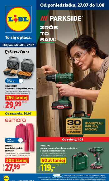 Gazetka Lidl - 27.07.2026 - 1.08.2026.