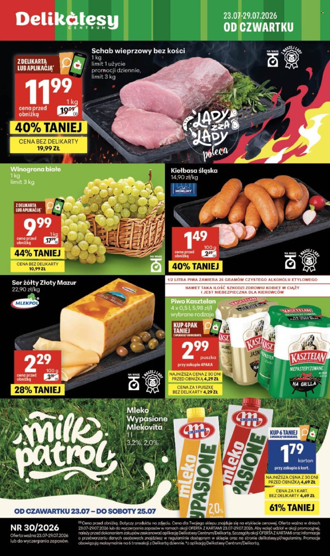 Gazetka Delikatesy Centrum - 23.07.2026 - 29.07.2026. Strona 1
