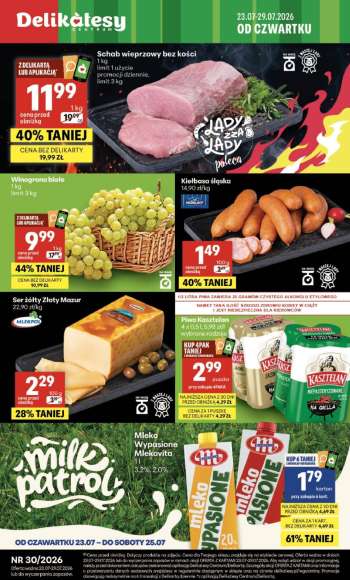 Gazetka Delikatesy Centrum - 23.07.2026 - 29.07.2026.