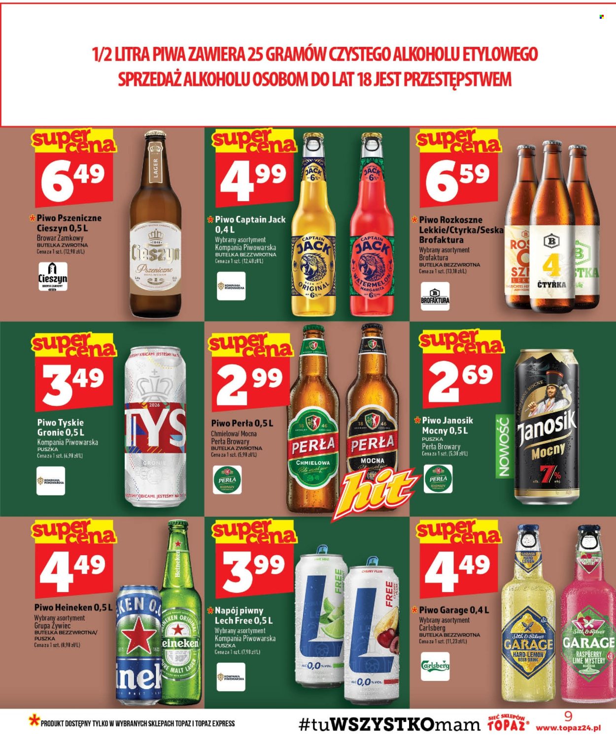 Gazetka Topaz - 23.07.2026 - 29.07.2026. Strona 9