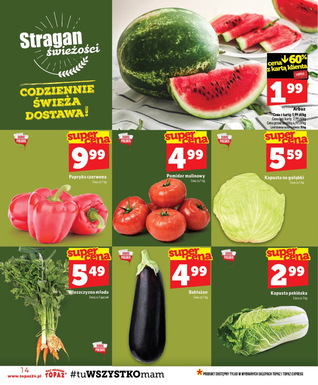 Gazetka Topaz - 23.07.2026 - 29.07.2026. Strona 14