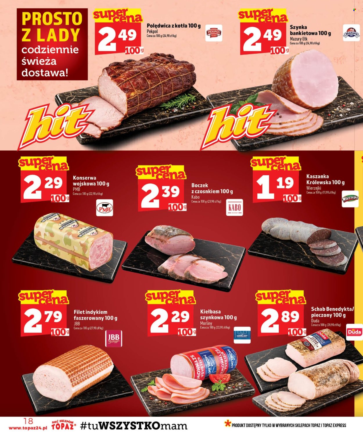 Gazetka Topaz - 23.07.2026 - 29.07.2026. Strona 18