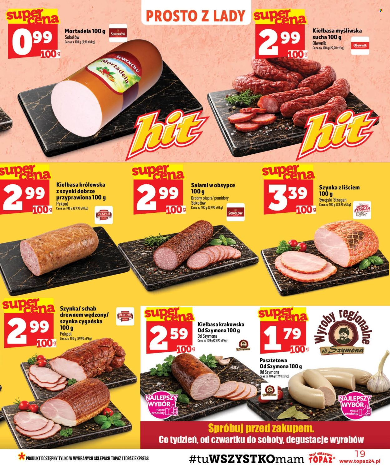 Gazetka Topaz - 23.07.2026 - 29.07.2026. Strona 19