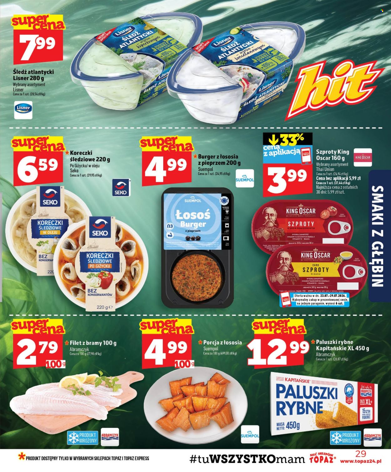 Gazetka Topaz - 23.07.2026 - 29.07.2026. Strona 29
