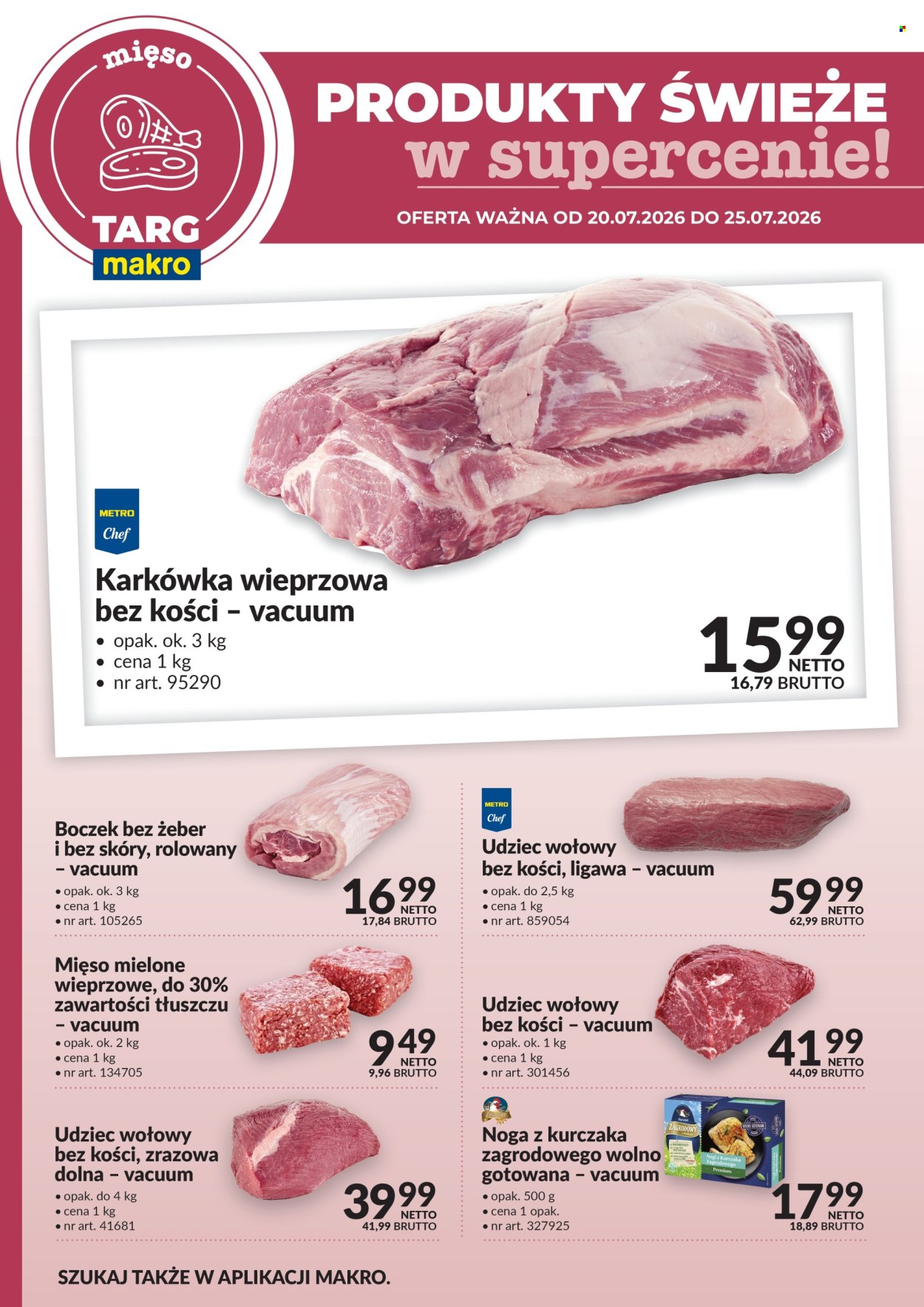 Gazetka Makro - 20.07.2026 - 25.07.2026. Strona 1
