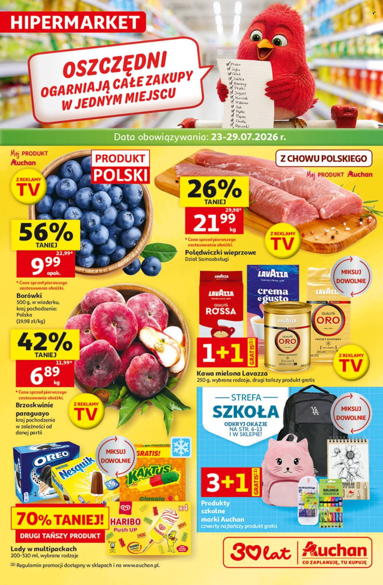 Gazetka Auchan - 23.07.2026 - 29.07.2026. Strona 1