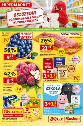 Gazetka Auchan - 23.07.2026 - 29.07.2026.
