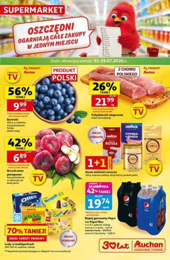 Gazetka Auchan - 23.07.2026 - 29.07.2026.