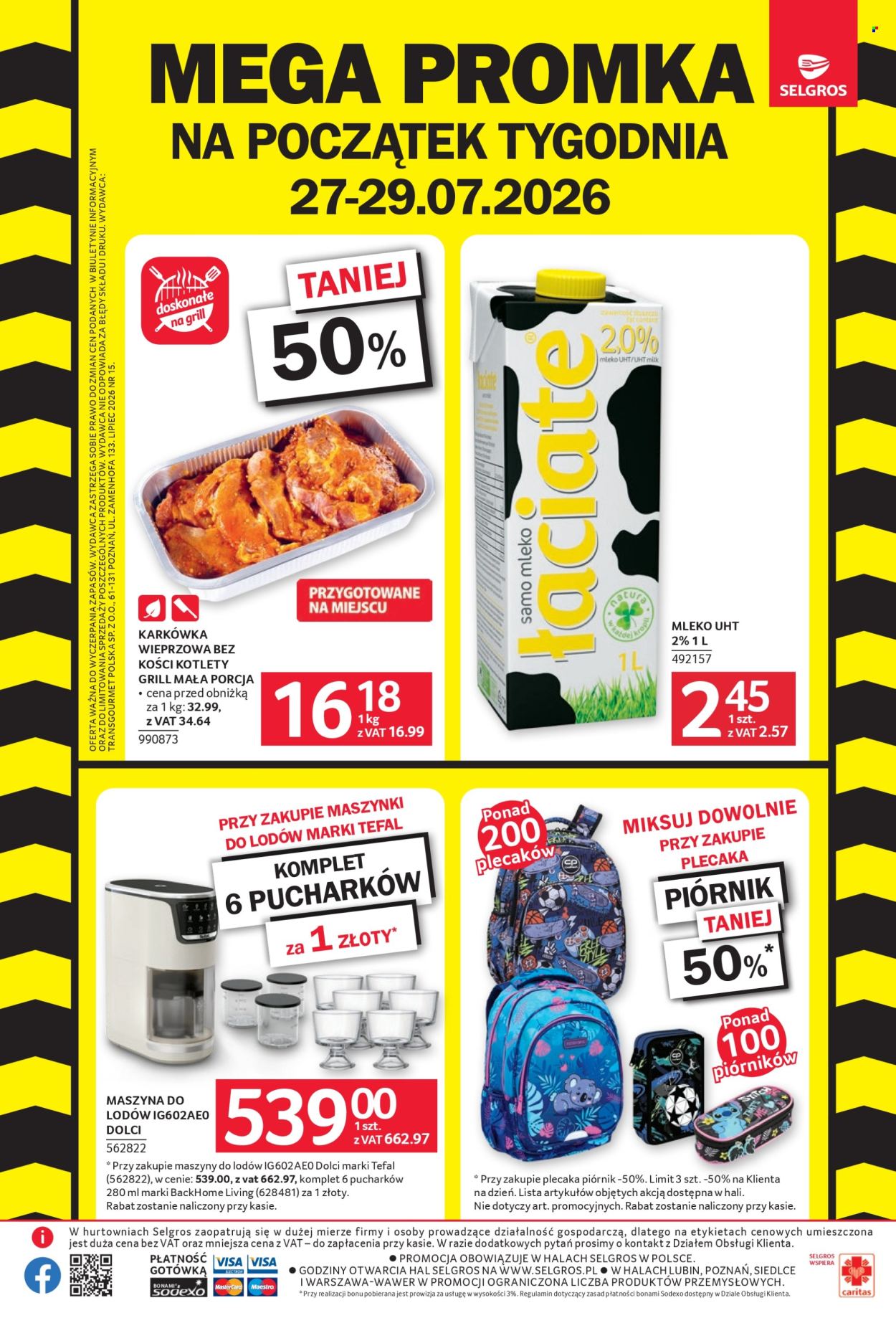Gazetka Selgros - 27.07.2026 - 29.07.2026. Strona 1