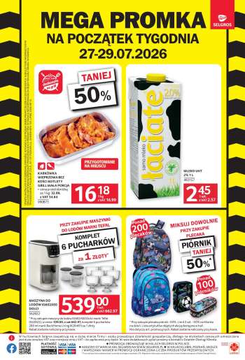 Gazetka Selgros - 27.07.2026 - 29.07.2026.