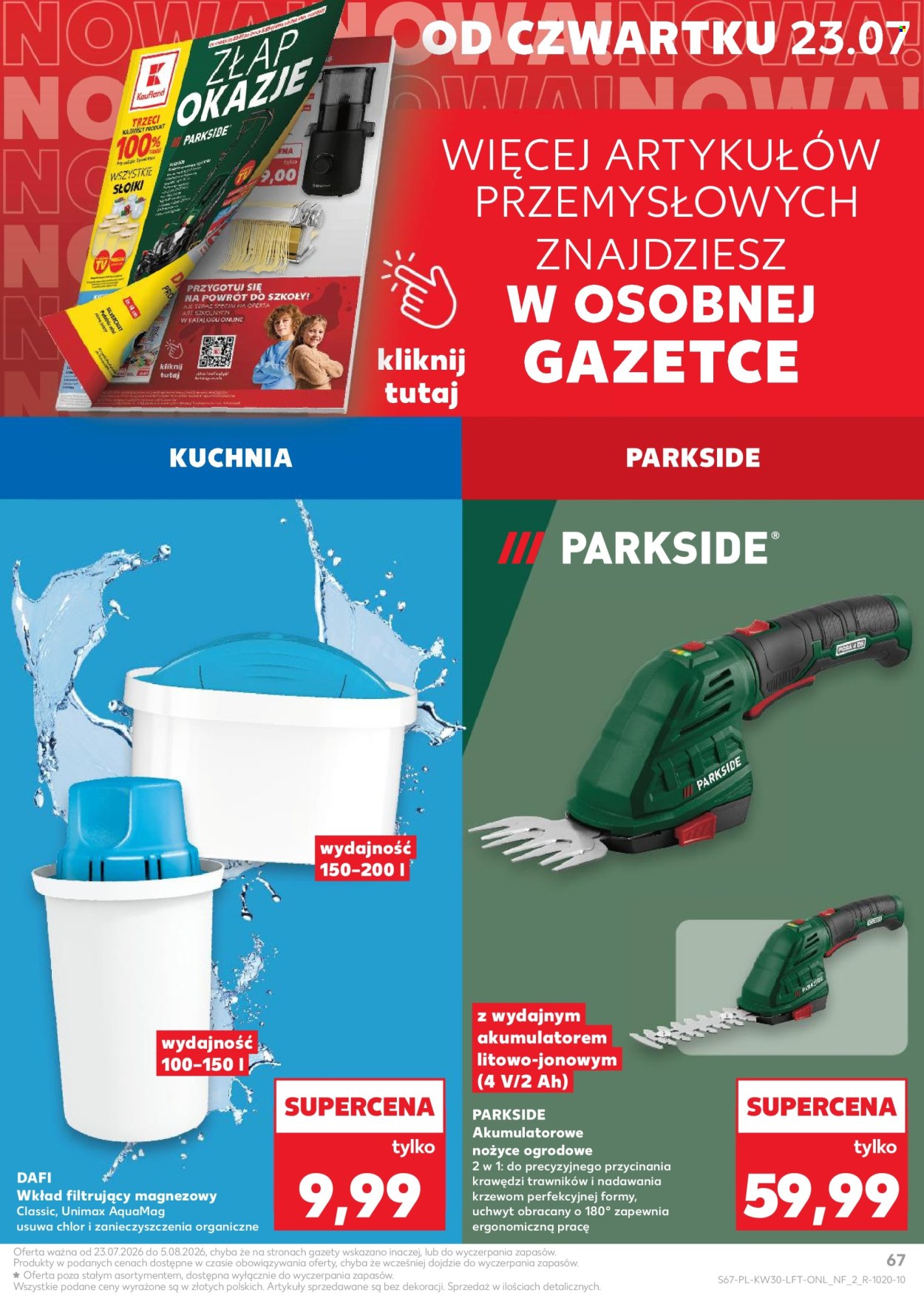 Gazetka Kaufland - 23.07.2026 - 29.07.2026. Strona 67