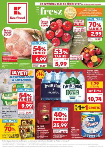 Gazetka Kaufland - 23.07.2026 - 29.07.2026.