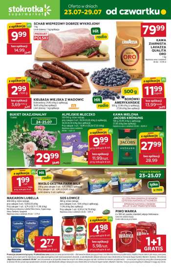 Gazetka Stokrotka Supermarket - 23.07.2026 - 29.07.2026.