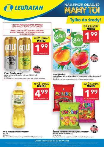 Gazetka Lewiatan - 23.07.2026 - 29.07.2026.