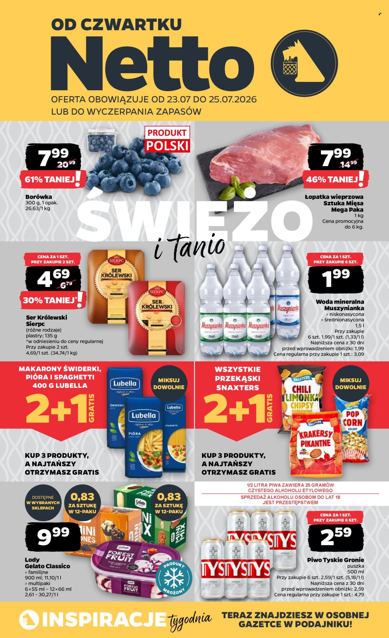 Gazetka Netto - 23.07.2026 - 25.07.2026. Strona 1