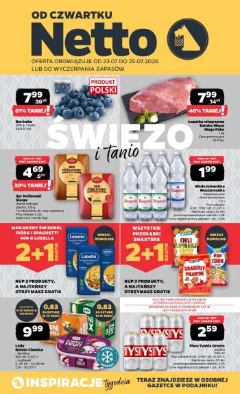 Gazetka Netto - 23.07.2026 - 25.07.2026.