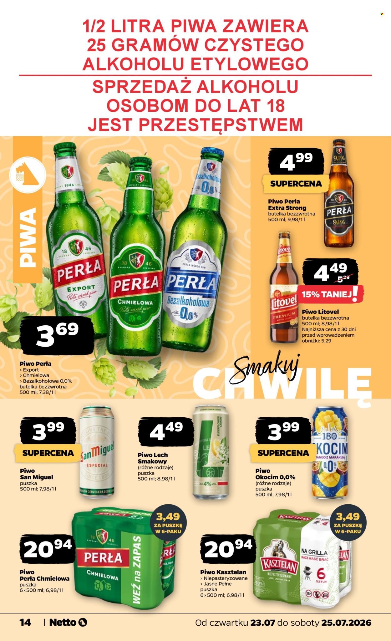Gazetka Netto - 23.07.2026 - 25.07.2026. Strona 14